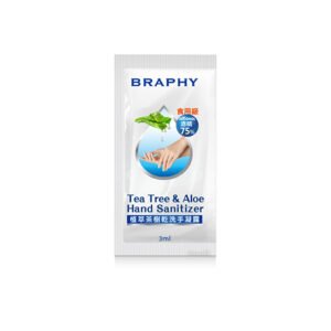 One-time use Tea Tree Hand Sanitizer (3ml)