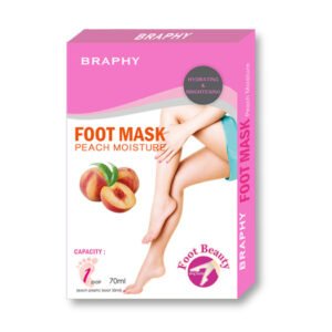 Long boots-Peach Moisture Foot Mask