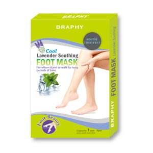 Long boots-Cool Lavender Soothing Foot Mask